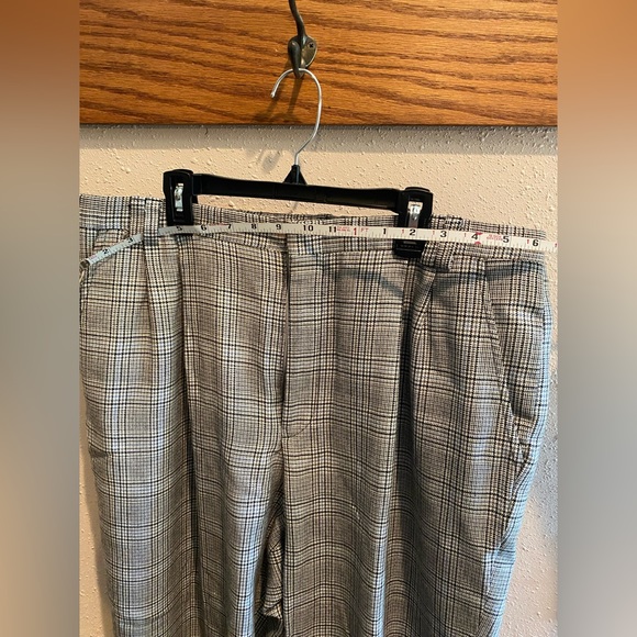 Vintage Plaid D.K. Gold Trousers - Picture 2 of 6